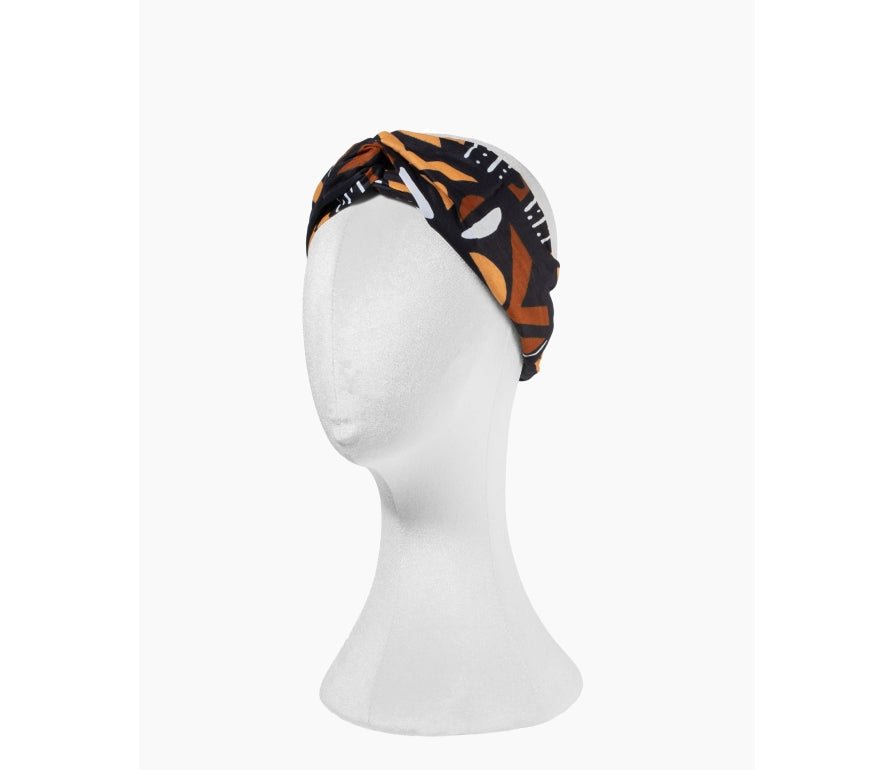 African Fabs Print Headband - Cotton headband for curly hair