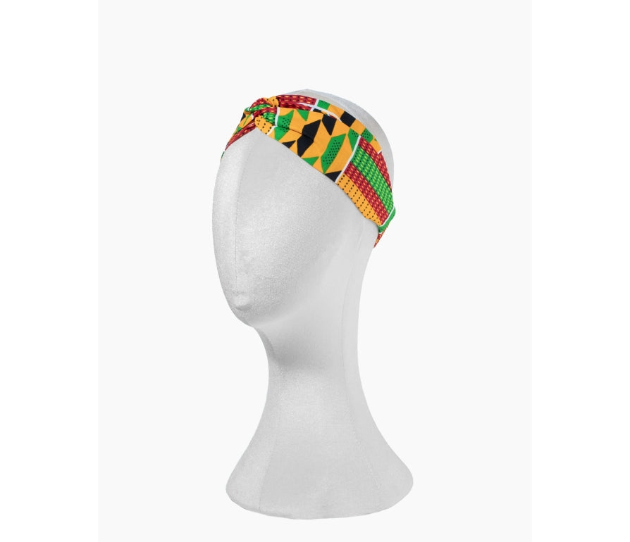 African Fabs Print Headband - Cotton headband for curly hair