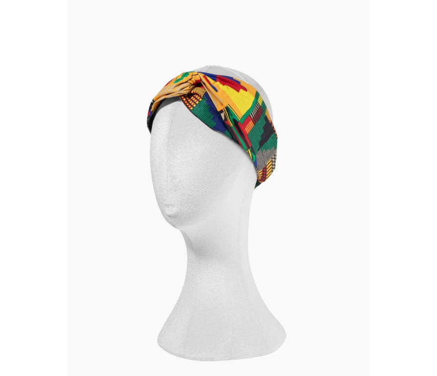 African Fabs Print Headband - Cotton headband for curly hair