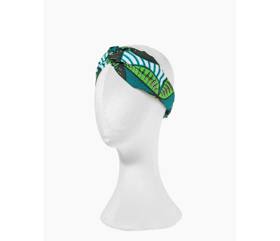 African Fabs Print Headband - Cotton headband for curly hair