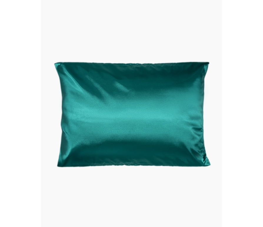 Nina Scruchies - Handmade satin pillowcase 50 x 70 cm - Petrol