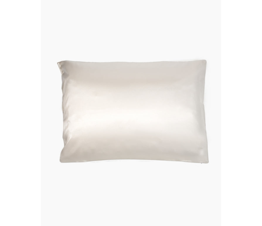 Nina Scruchies - Handmade satin pillowcase 50 x 70 cm - Ecru