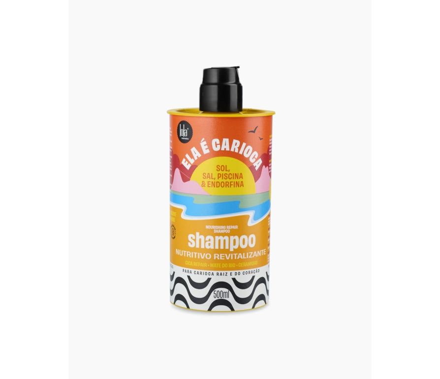 Lola Cosmetics Ela é Carioca Shampoo Nutritivo Revitalizante - Revitalizing nourishing shampoo 500 ml