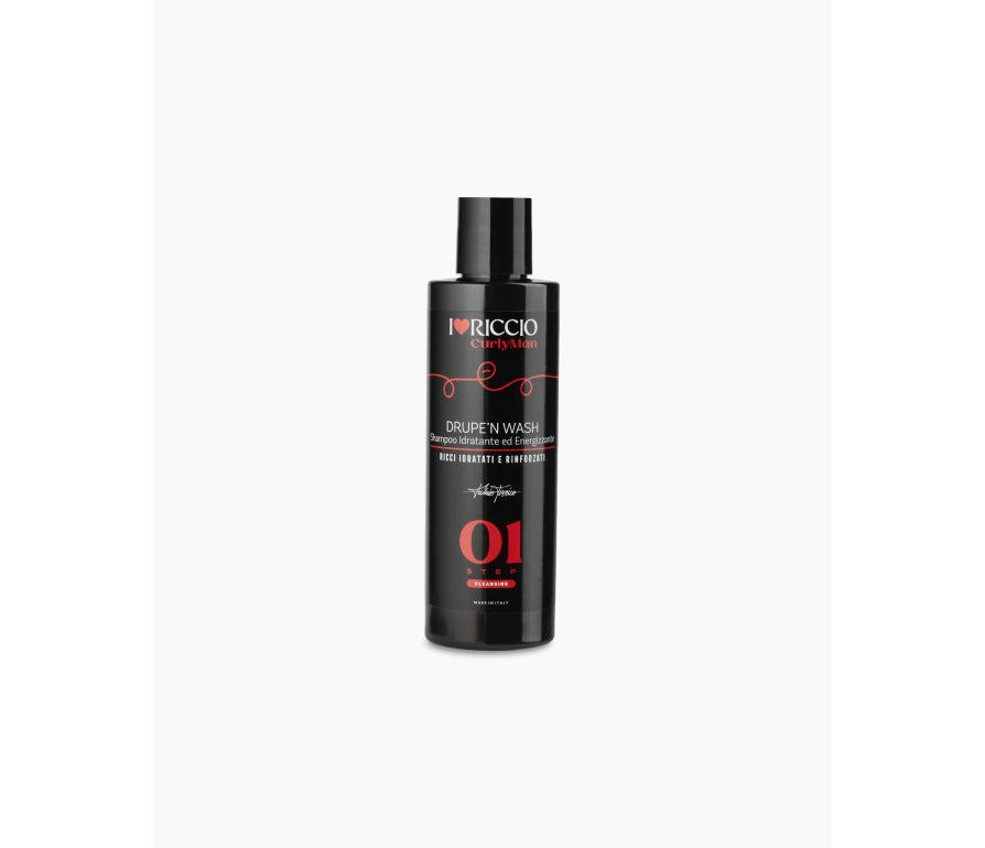 I Love Riccio CurlyMan Drupe’n Wash Shampoo - Creamy shampoo for men&