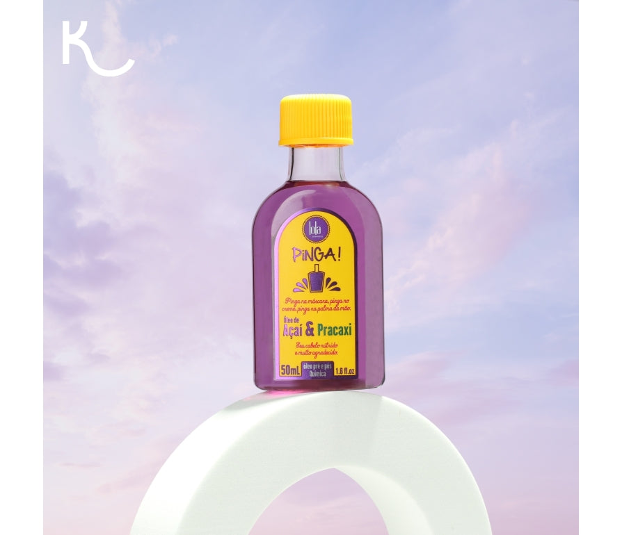 Lola Cosmetics Pinga Açai e Pracaxi Oleo Reparador Pós Quimica - Nourishing protective oil 50 ml