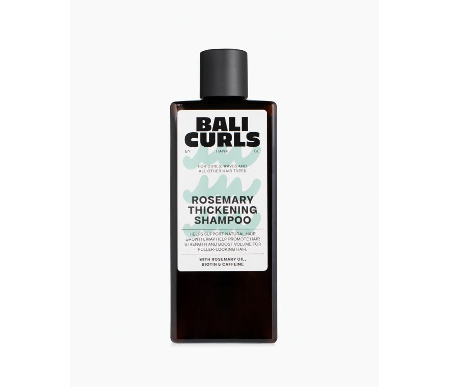 Bali Curls Rosemary Thickening Shampoo – erősítő sampon finom hullámos és göndör hajra 200 ml