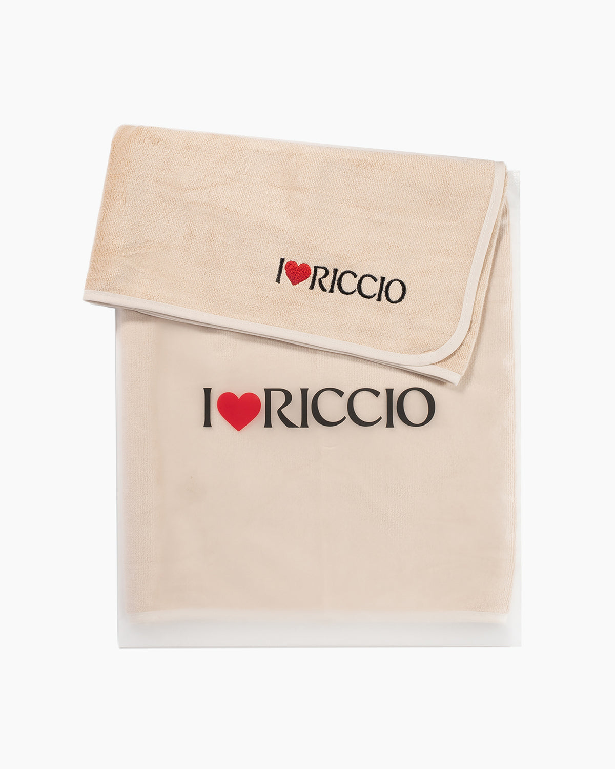 I Love Riccio Microfiber Towel - Microfibre towel for curly hair