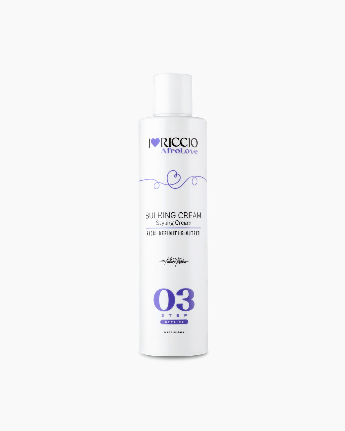 I Love Riccio Afro Love Bulking Cream Styling - Styling cream for curls and afro 250 ml