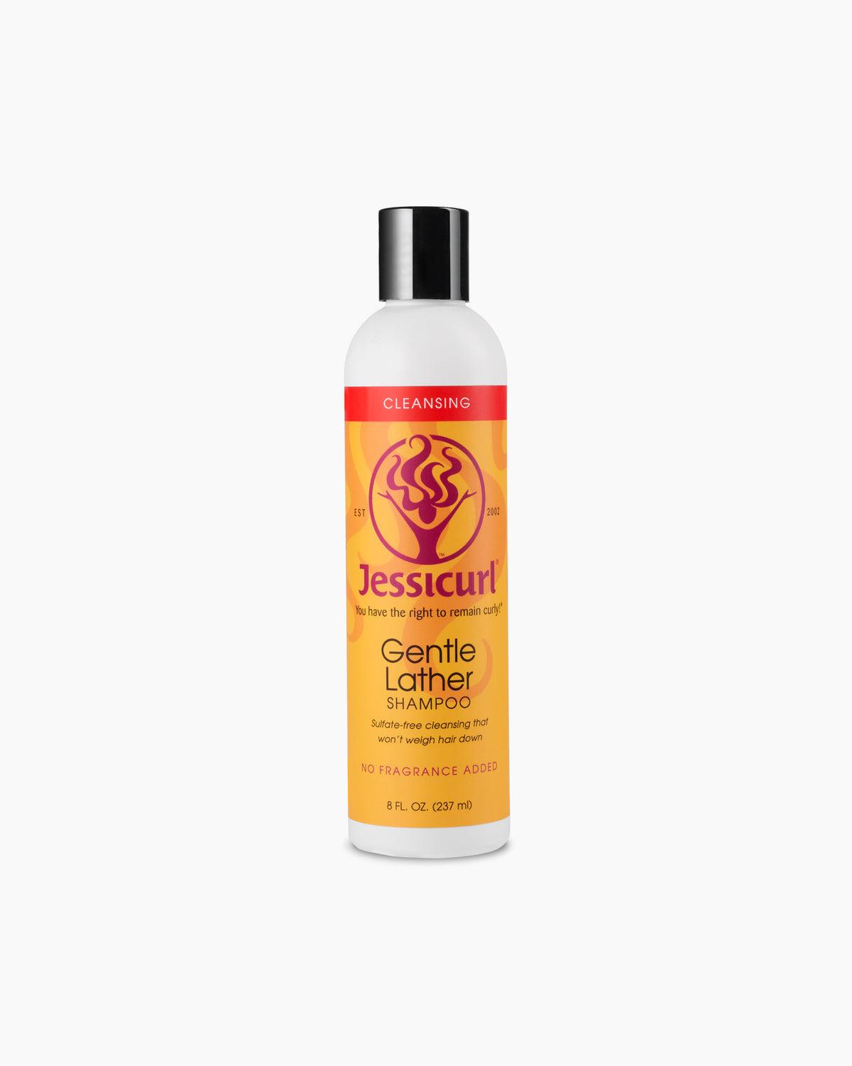 Jessicurl Gentle Lather Shampoo - Shampoo for fine hair and curls 237 ml