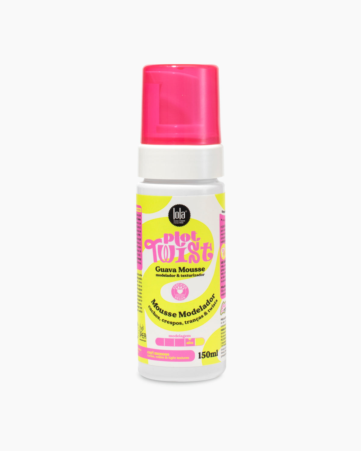 Lola Cosmetics Plot Twist Guava Mousse - Nourishing mousse for curls 150 ml