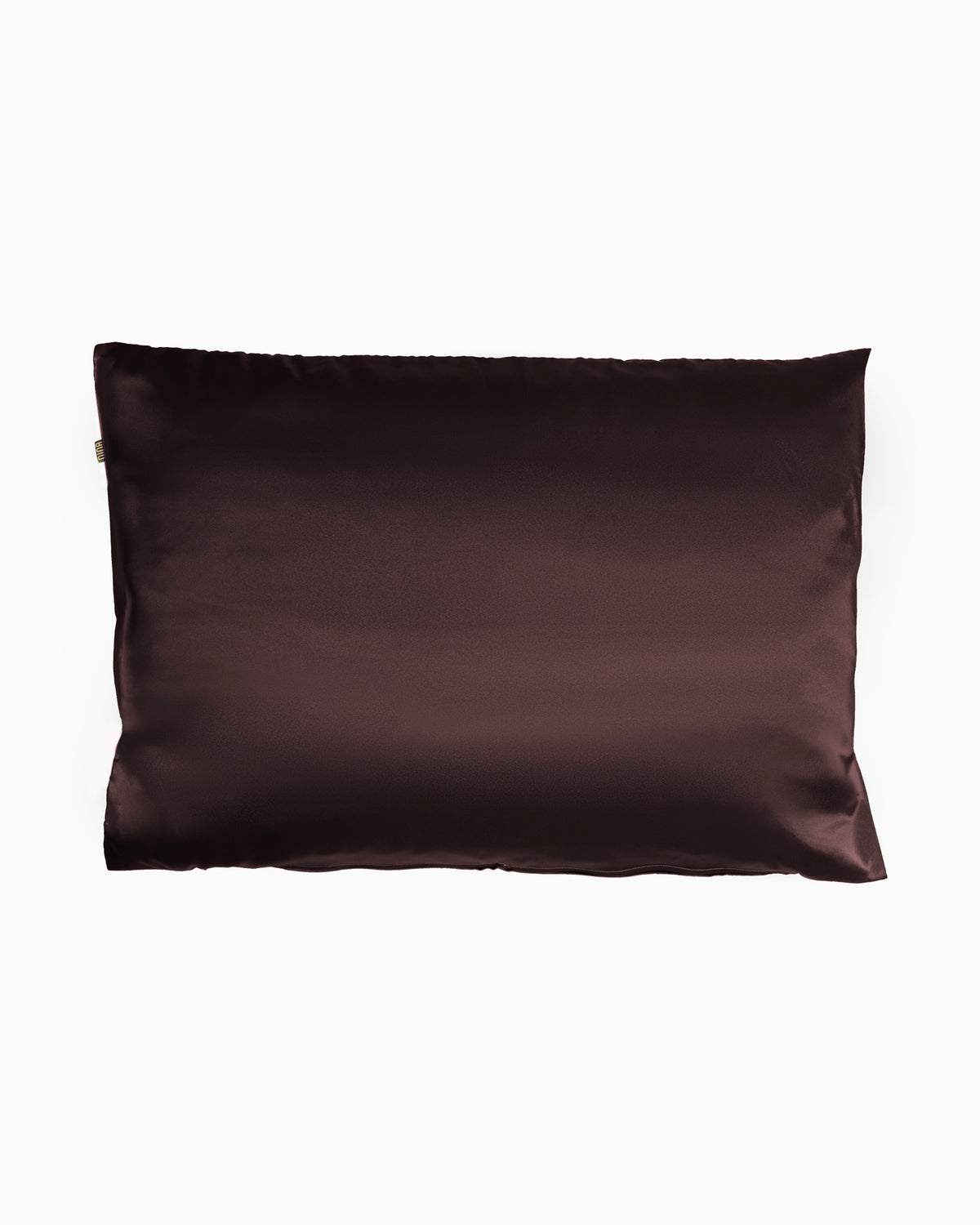 Nina Scruchies - Handmade satin pillowcase 50 x 70 cm - Dark brown MOKA