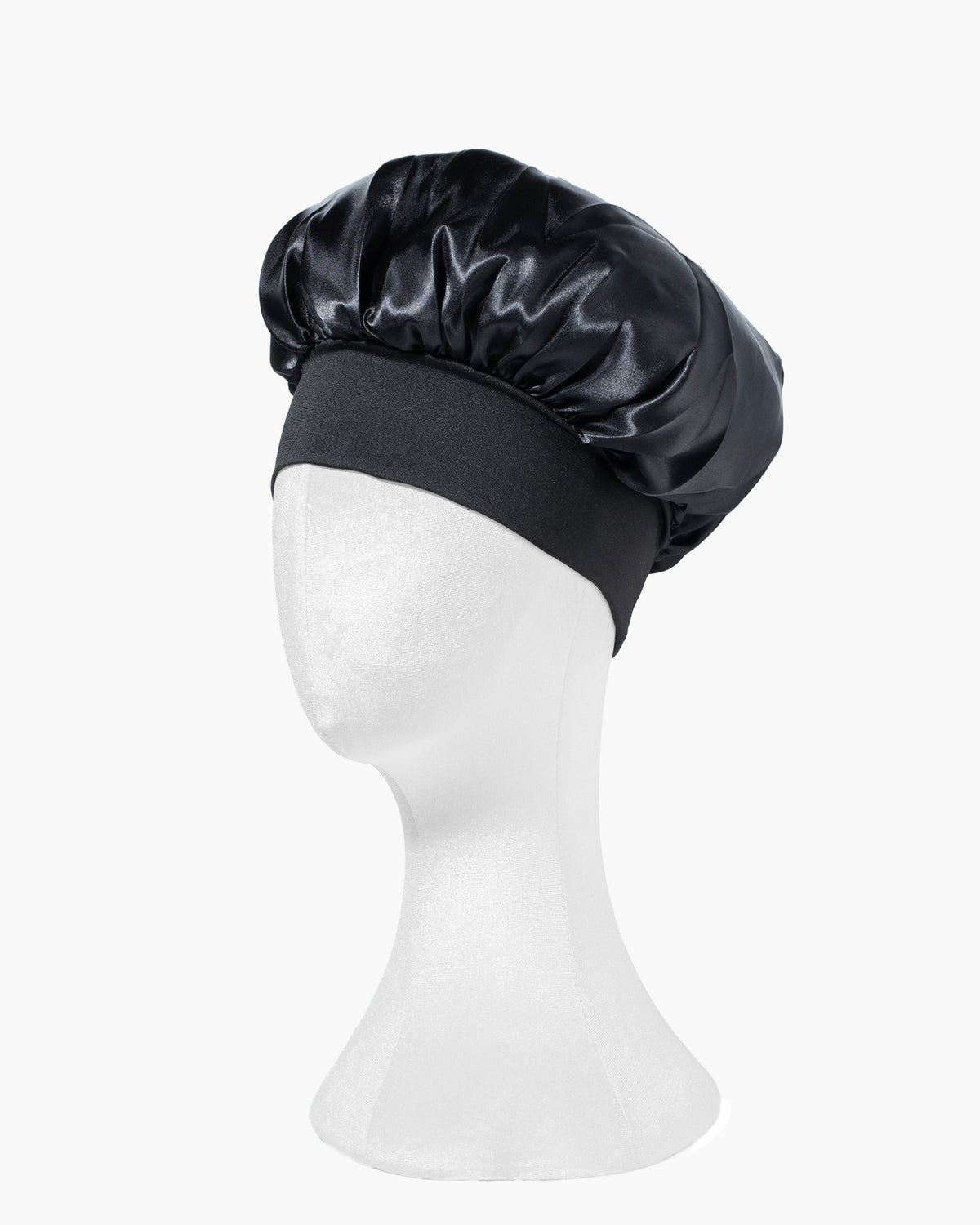 Satin Hair Bonnetabs - Satin bonnet for curly hair with a trim