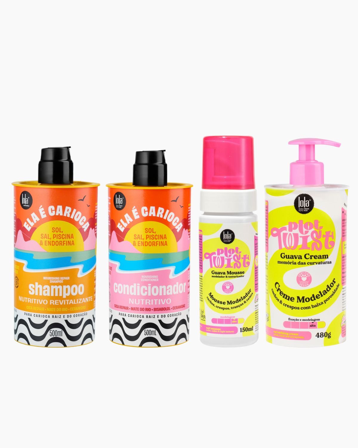 Lola Cosmetics Starter Pack BOUNCE - Starter set for more defined waves and curls