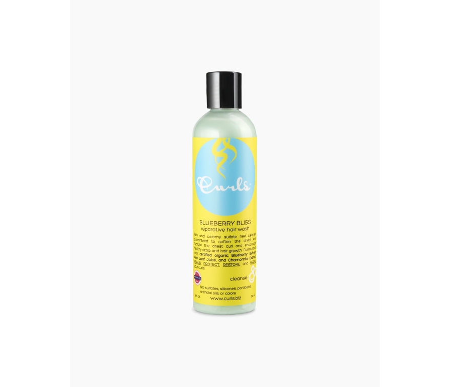 Curls Blueberry Bliss Reparative Hair Wash - Šampón na poškodené vlasy 236ml