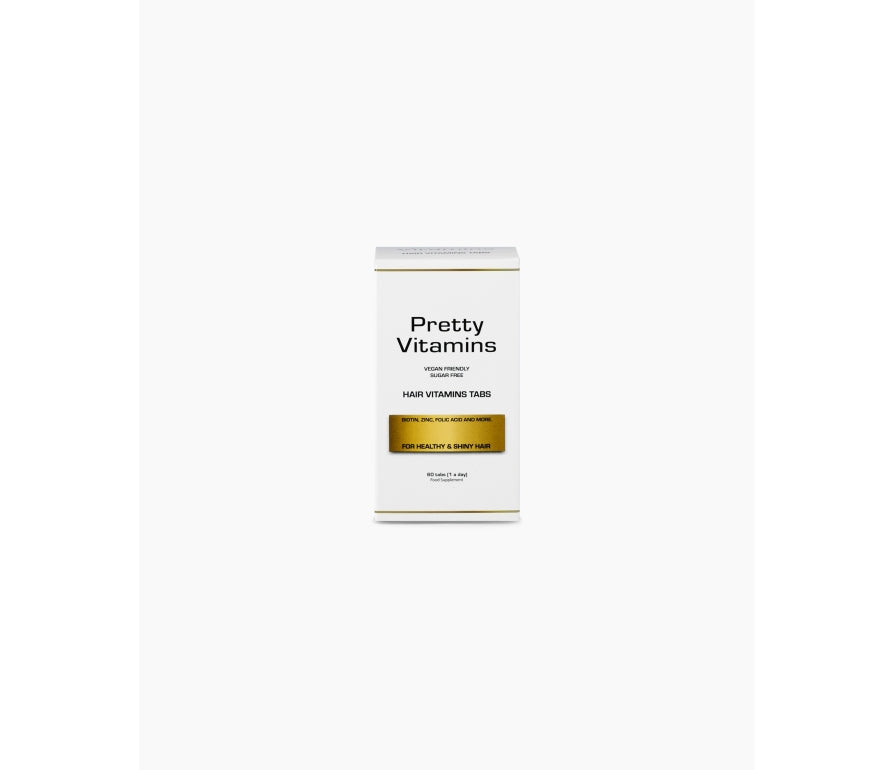 Pretty Curly Girl Hair Vitamins - Vitamíny pre zdravé a žiarivé vlasy 60 tbl