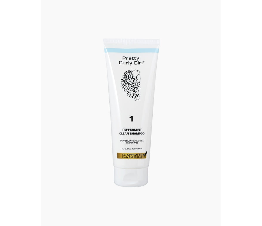 Pretty Curly Girl Peppermint Clean Shampoo - Čistiaci šampón 250 ml