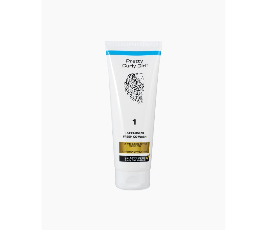 Pretty Curly Girl Peppermint Cowash - Čistiaci kondicionér / cowash 250 ml