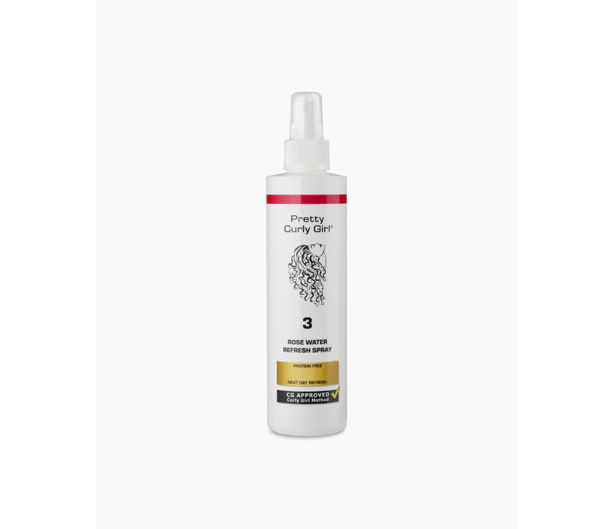 Pretty Curly Girl Rose Water Refresh - Refresh sprej s ružovou vodou 250 ml