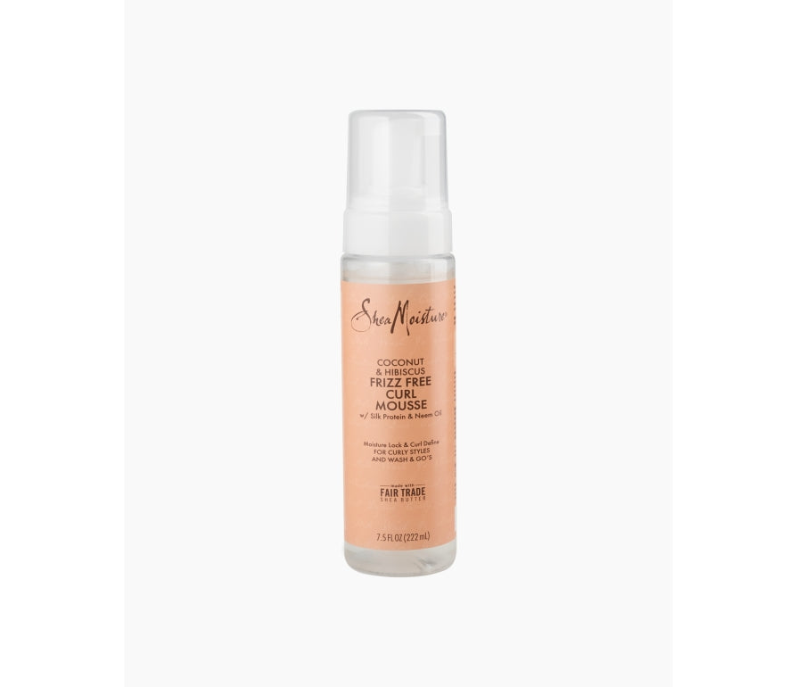 Shea Moisture Coconut & Hibiscus Frizz-Free Curl Mousse - Pena proti krepovateniu 222 ml