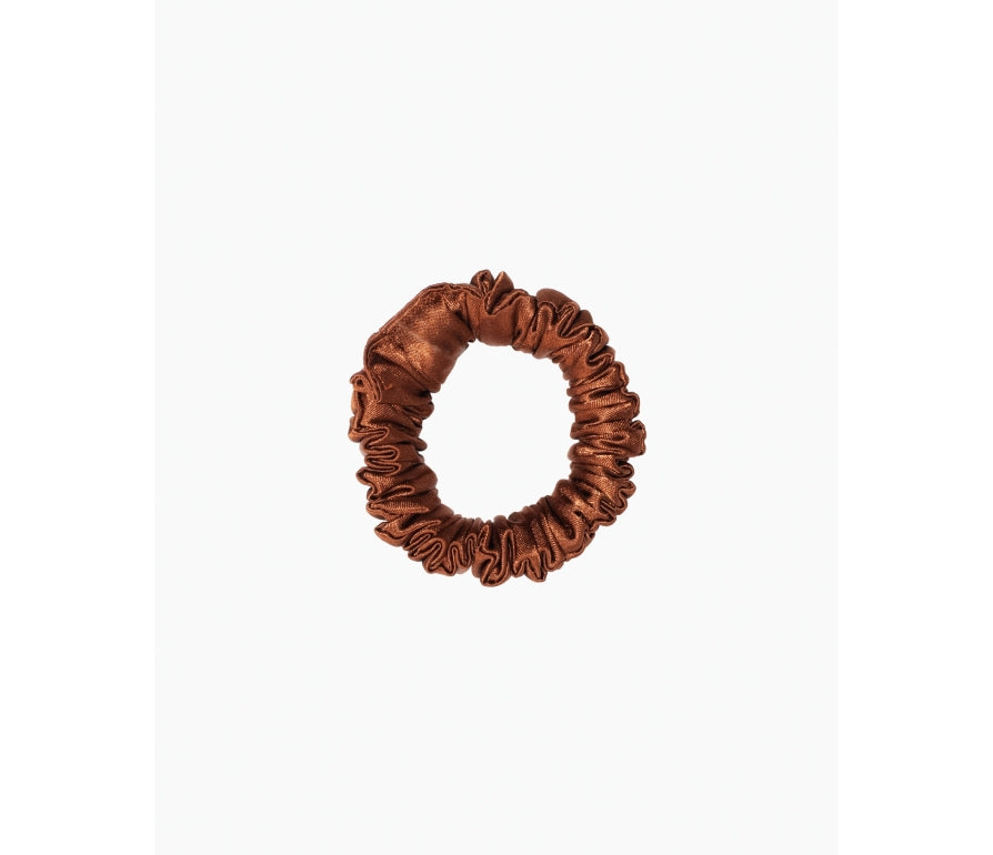Scrunchie by Terrie - Tmavo škoricová