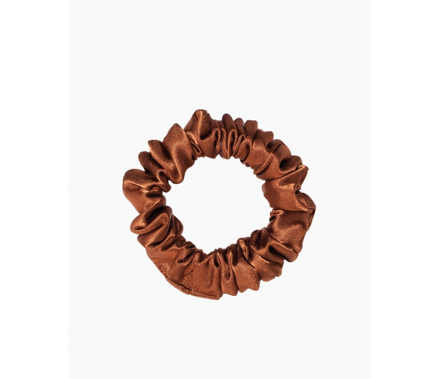 Scrunchie by Terrie - Tmavo škoricová