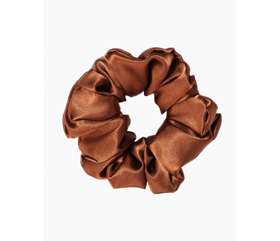 Scrunchie by Terrie - Tmavo škoricová