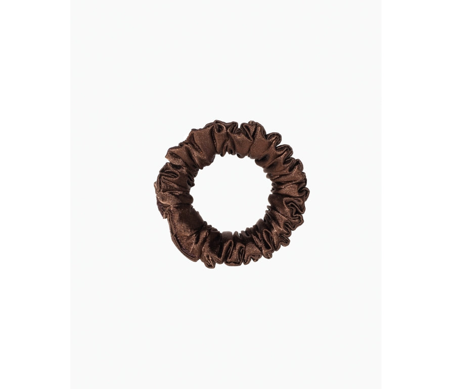 Scrunchie by Terrie - Čokoládová