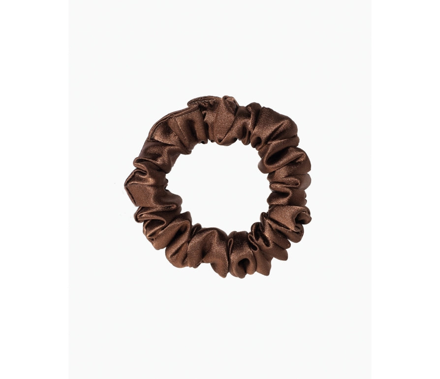 Scrunchie by Terrie - Čokoládová