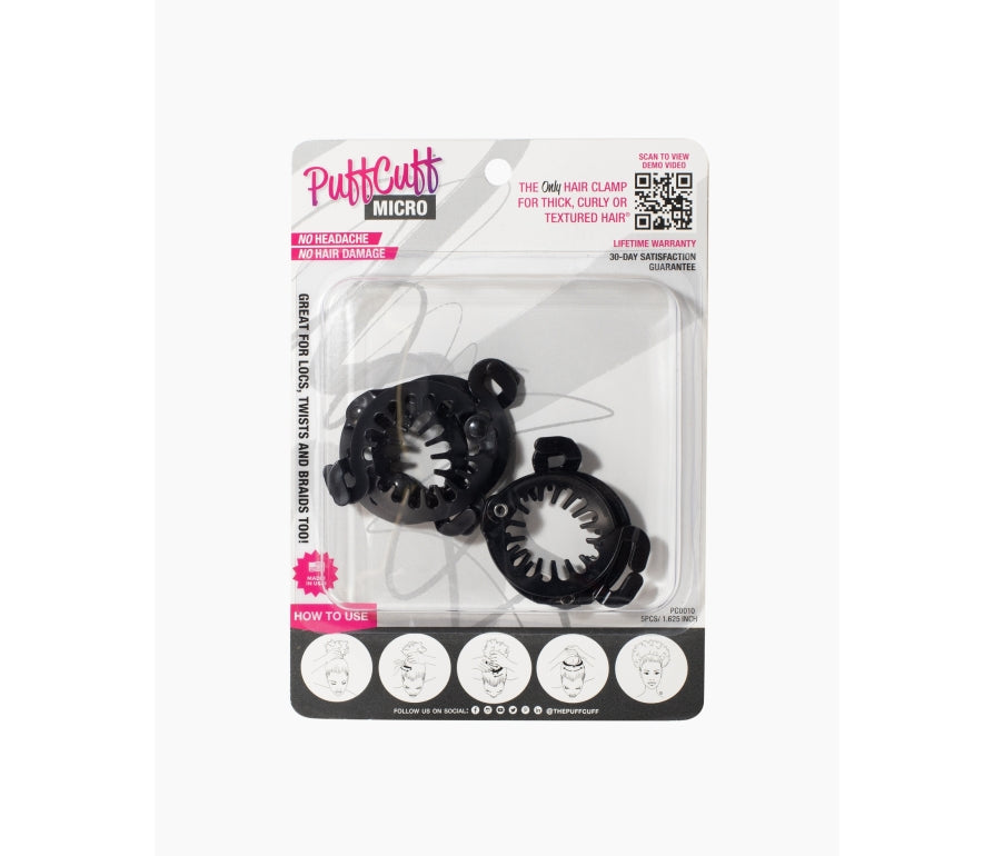 Puff Cuff MICRO - Spona na kudrnaté vlasy
