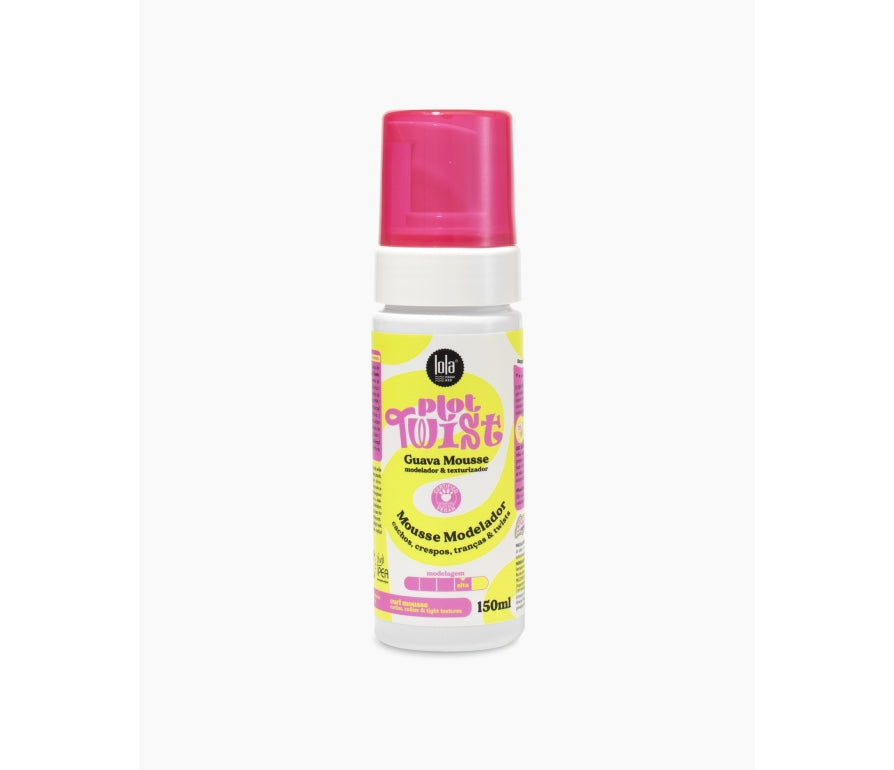 Lola Cosmetics Plot Twist Guava Mousse - Vyživujúca pena na kučery 150 ml