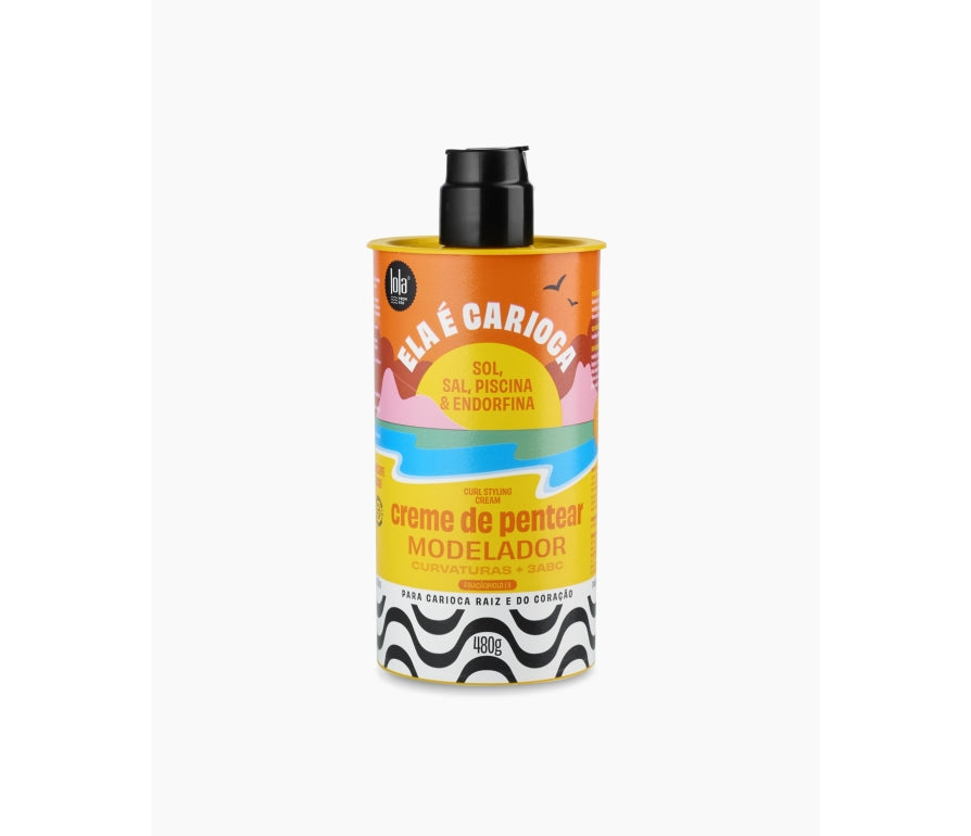 Lola Cosmetics Ela é Carioca Creme de Pentear 3ABC - Krém na rozčesávanie a definíciu 480 g