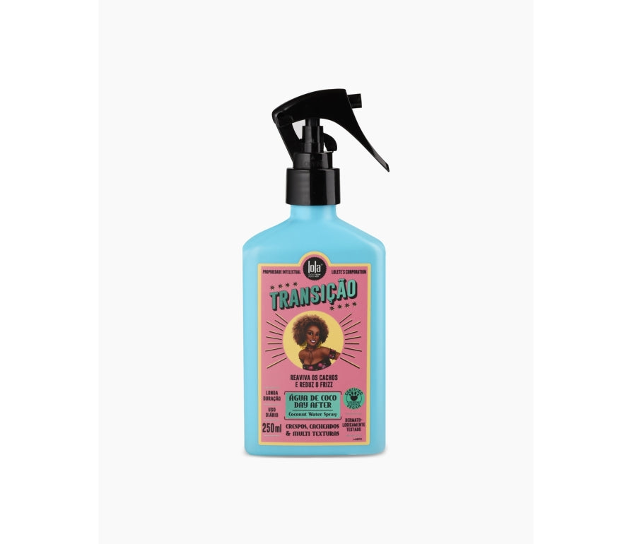 Lola Cosmetics Transição Agua De Coco “Day After” - Hydratačný sprej na kučery 250 ml
