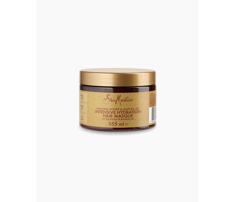 Shea Moisture Manuka Honey &amp; Mafura Oil Masque - Mélyenápító maszk göndör hajra 326 g