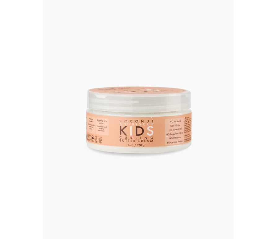 Shea Moisture Kids Coconut &amp; Hibiscus Curling Cream – Tápláló hajkrém gyerekek göndör hajára 170 g