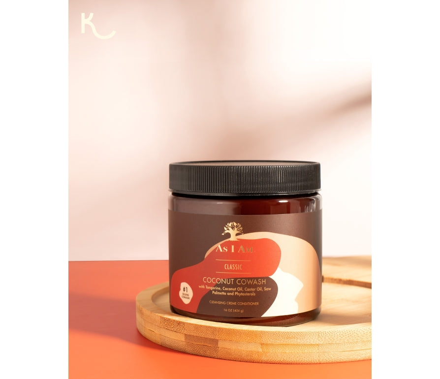 AS I AM Coconut Cowash Kondicionáló - Tisztító cowash kondicionáló és sampon egyben 454 g