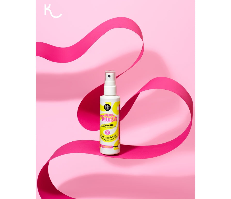 Lola Cosmetics Plot Twist Guava Oil - Vyživující olej pro krepovité vlasy 90 ml
