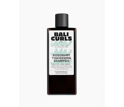 Bali Curls Rosemary Thickening Shampoo – erősítő sampon finom hullámos és göndör hajra 200 ml