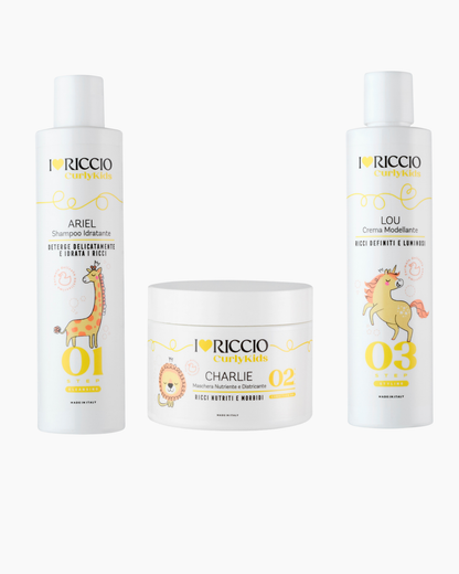 I Love Riccio CurlyKids - Kompletní dětská rutina pro kudrnaté vlasy