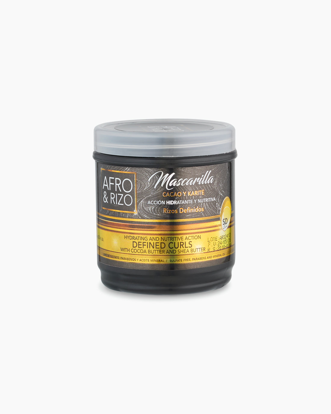 Afro &amp; Rizo Mascarilla - Hydratační maska 237 ml