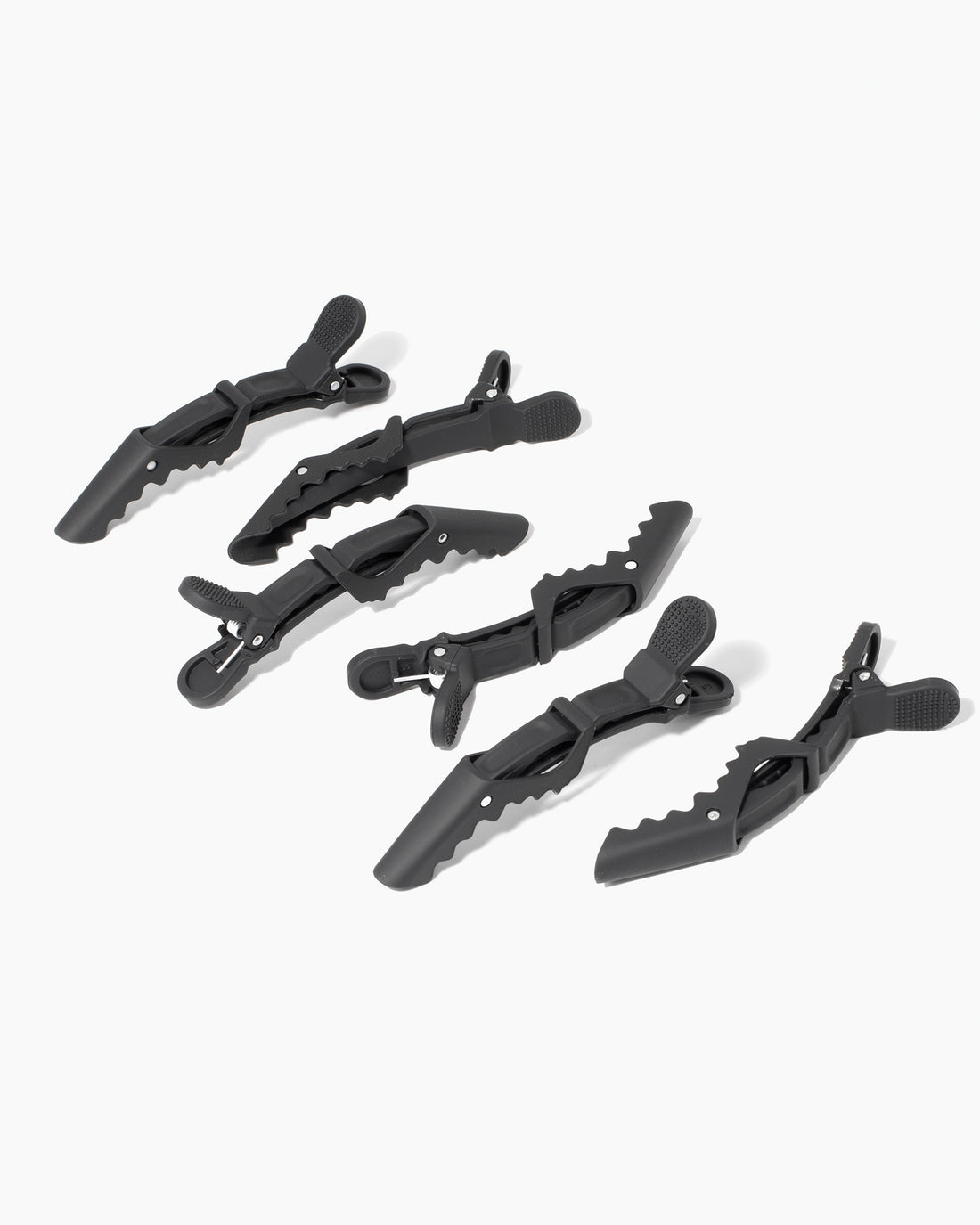 Alligator Rubber Hair Clips - Gumové sponky do kudrnatých vlasů 11 x 3.9 cm