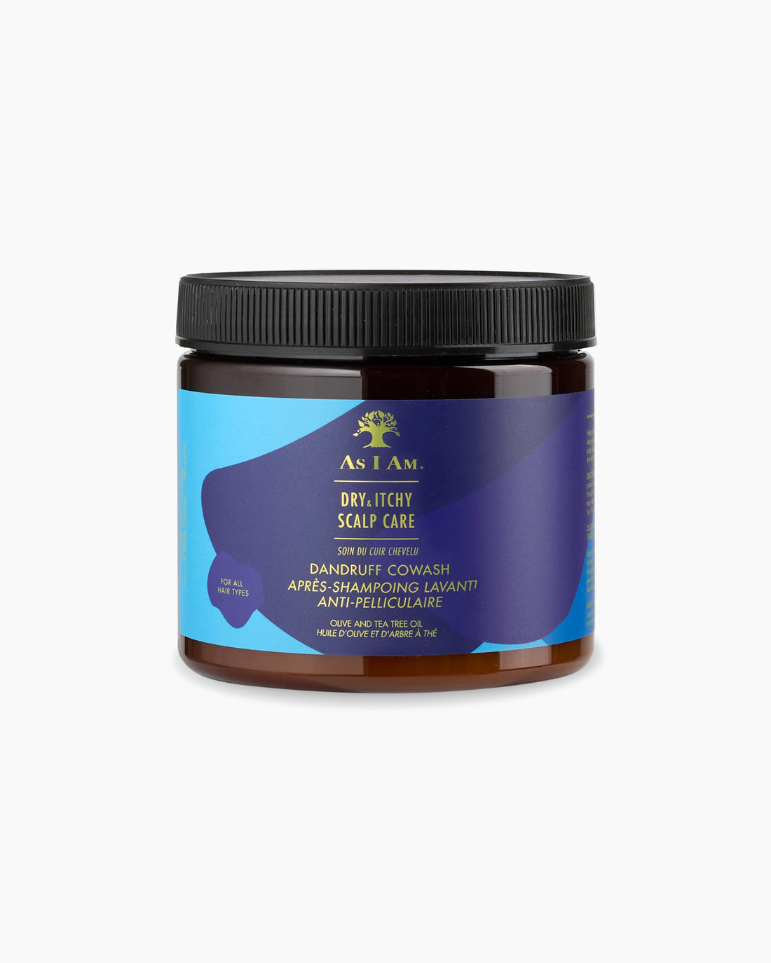 As I AM Dry &amp; Itchy Scalp Care Cowash - Cowash göndör hajra száraz, irritált fejbőrrel 454 g
