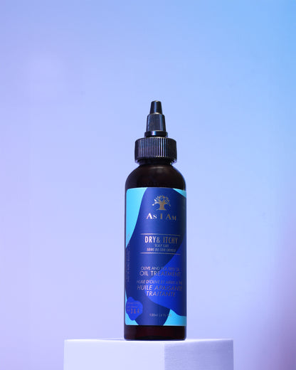 As I Am Dry &amp; Itchy Scalp Care Oil Treatment - Olej pro kudrnaté vlasy se suchou, podrážděnou pokožkou hlavy 120 ml