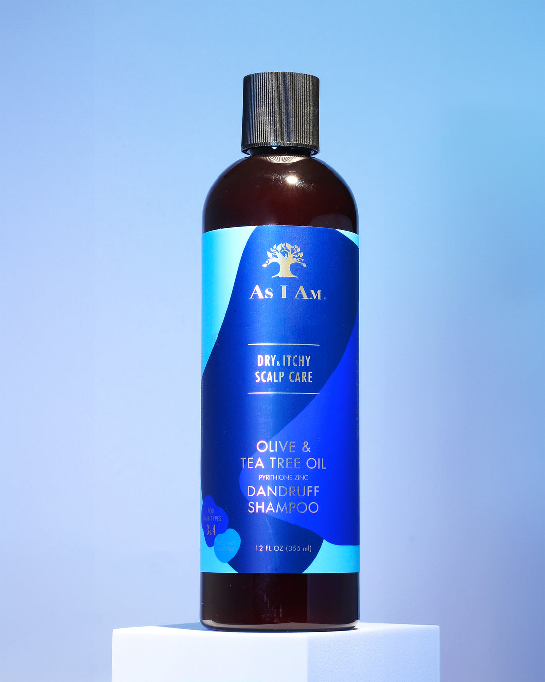 As I Am Dry &amp; Itchy Scalp Care Shampoo - Sampon göndör hajra száraz, irritált fejbőrrel 355 ml