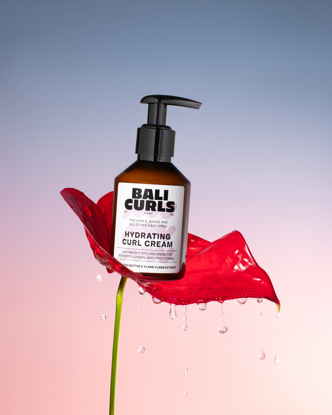Bali Curls Hydrating Curl Cream – hidratáló göndör krém a göndörök meghatározásához 150 ml