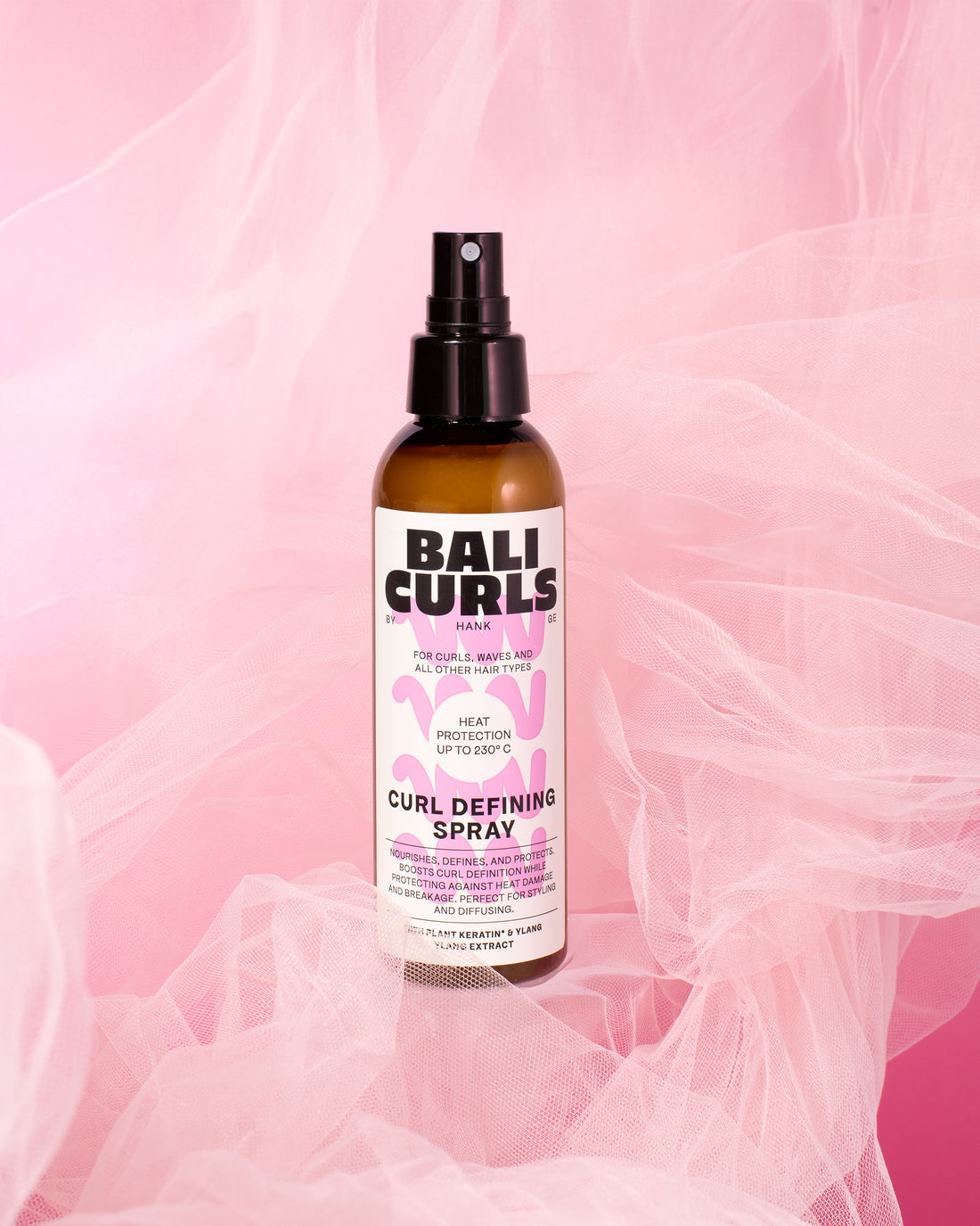 Bali Curls Curl Defining Spray – ochranný sprej pro definici kudrlin před stylingem 150 ml