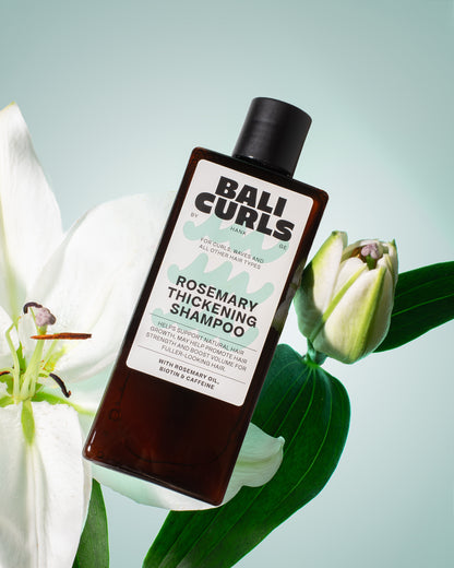 Bali Curls Rosemary Thickening Shampoo – posilující šampon pro jemné vlny a kudrliny 200 ml