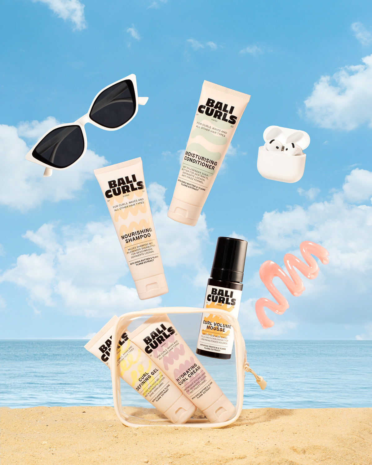 Bali Curls Travel Kit - Cestovní sada pro vlny a kudrny