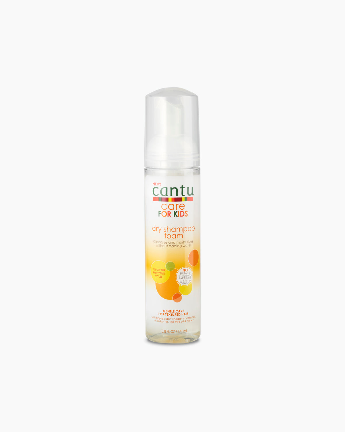Cantu Kids Dry Shampoo Foam - Suchý šampon v pěně na dětské kudrliny 171 ml