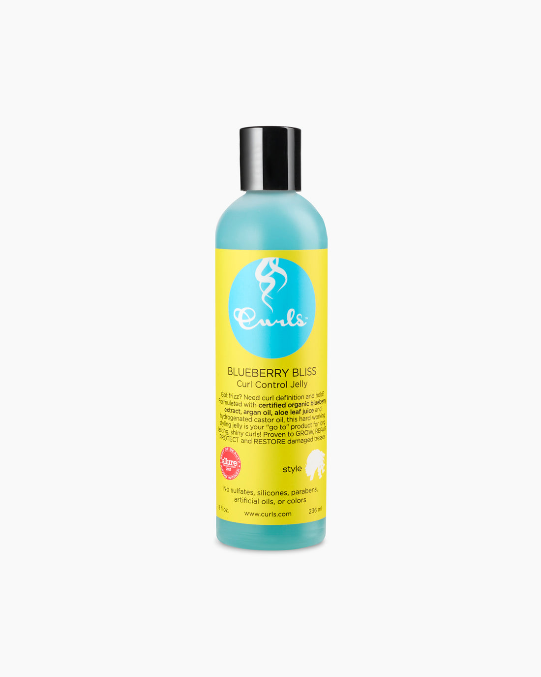 Curls Blueberry Bliss Curl Control Jelly - Göndör hajra szolgáló styling gél a frizz ellen 236 ml