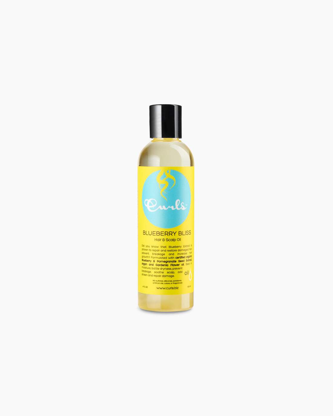 Curls Blueberry Bliss Hair Growth Oil - Olej na růst vlasů 120 ml